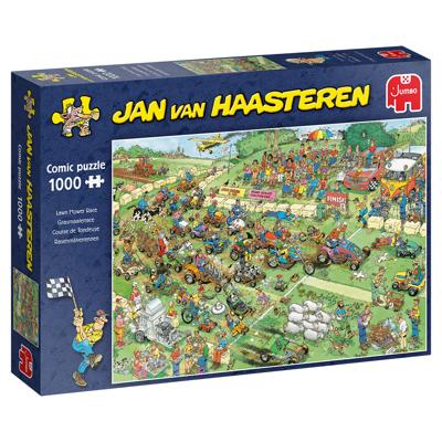 Jumbo legpuzzel Jan van Haasteren Grasmaaierrace 1000 stukjes Jumbo legpuzzel Jan van Haasteren Grasmaaierrace 1000 stukjes
