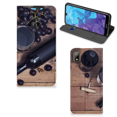 Huawei Y5 (2019) Flip Style Cover Wijn Huawei Y5 (2019) Flip Style Cover Wijn
