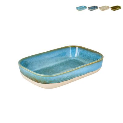 Ovenschaal stoneware - diverse kleuren - 22x15x5 cm Ovenschaal stoneware - diverse kleuren - 22x15x5 cm