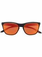 Oakley lunettes de soleil à verres miroirs - Noir