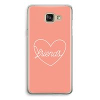 Friends heart: Samsung Galaxy A5 (2016) Transparant Hoesje - thumbnail