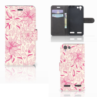 Lenovo Vibe K5 Hoesje Pink Flowers