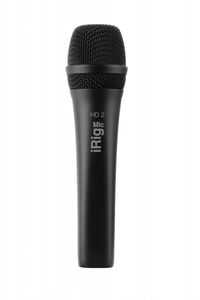 IK Multimedia iRig Mic HD 2 Smartphone microfoon Zendmethode:Kabelgebonden Incl. kabel, Incl. tas, Incl. standaard Micro-USB Kabelgebonden