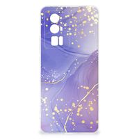 Hoesje maken voor Xiaomi Poco F5 Pro Watercolor Paars - thumbnail