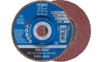 PFERD 67712125 PFC 125 A 120 SG STEELOX Lamellenschijf Diameter 125 mm Boordiameter 22.23 mm RVS, Staal 10 stuk(s) - thumbnail