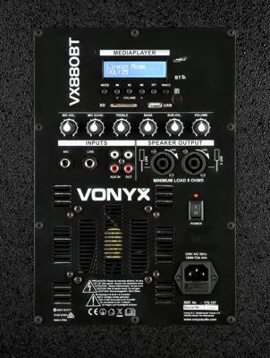 Vonyx VX880BT Vrijstaand PA-geluidssysteem 1000 W Zwart Vonyx VX880BT Vrijstaand PA-geluidssysteem 1000 W Zwart