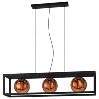 Stars of Light Eetkamer hanglamp Cordoba met roodkoper glas 390091