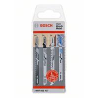 Bosch Accessories 2607011437 JSB, Wood and Metal, verpakking van 15 stuks 15 stuk(s)