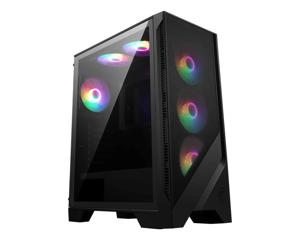 MSI MAG FORGE 120A AIRFLOW tower behuizing 2x USB-A | RGB | Tempered Glass