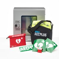 ZOLL AED Plus + buitenkast-Grijs-Volautomaat