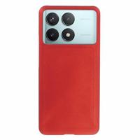 Xiaomi Redmi K70/K70 Pro/Poco F6 Pro Geruberiseerd Kunststof Hoesje - Rood