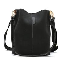 Nero Giardini XSDFRH Dames Tote Bags Retro Nubuck Vrouwen Lederen Handtassen Crossbody Bags voor Vrouwen Grote Capaciteit Vintage Schouderboodschappentas (Kleur: Zwart, Maat: 24 cm x 16 cm x 27 cm),