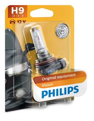 Philips autolamp H9 Vision 12V 65W wit Philips autolamp H9 Vision 12V 65W wit