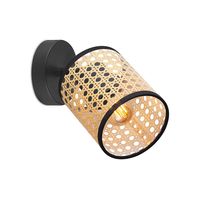 Light depot - LED opbouwspot Ratan - zwart - Outlet