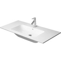 Duravit ME by Starck meubelwastafel 103x49cm met 1 kraangat met overloop met wondergliss wit 23361000001