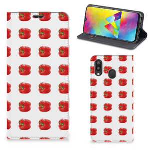 Samsung Galaxy M20 Flip Style Cover Paprika Red