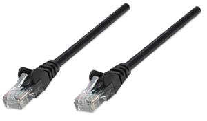 Intellinet 320764 RJ45 Netwerkkabel, patchkabel CAT 5e U/UTP 3.00 m Zwart 1 stuk(s)