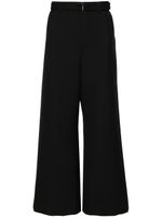 sacai pantalon à coupe ample - Noir