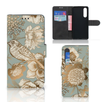 Hoesje voor Huawei P30 Vintage Bird Flowers - thumbnail