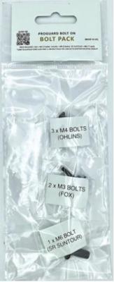 RapidRacerProducts spatbord bouten ProGuard Bolt On 6 delig RapidRacerProducts spatbord bouten ProGuard Bolt On 6 delig