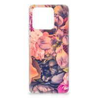 Xiaomi Redmi 10C TPU Case Bosje Bloemen