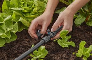 Gardena MDS Spray Nozzle 360° Ronde tuinsprinkler Kunststof Zwart