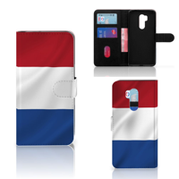LG G7 Thinq Bookstyle Case Nederlandse Vlag