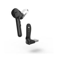 Hama MyVoice1300 Bluetooth-headset (in-ear bandbreedte 20 Hz - 20 kHz, microfoon bandbreedte 100 Hz - 10 kHz, opladen 2 uur voor 4 uur batterijduur, spraakbesturing) zwart