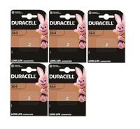 5 x Duracell 364 (5 blisters à 1 batterij) 5 batterijen (SR621/V364/SR60/SR621W)