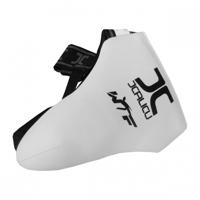 JCalicu taekwondo kruisbeschermer PU heren wit