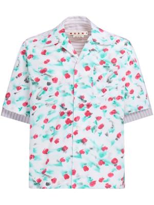 Marni Overhemd met vlakken - Wit