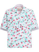 Marni Overhemd met vlakken - Wit