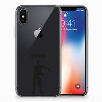 Apple iPhone X | Xs Telefoonhoesje met Naam Floss - thumbnail