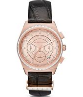 Horlogeband Michael Kors MK2616 Leder Zwart 20mm - thumbnail