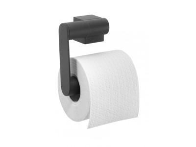 Tiger Nomad toiletrolhouder - zwart - 5,5x12,5x11,5 cm - Leen Bakker Tiger Nomad toiletrolhouder - zwart - 5,5x12,5x11,5 cm - Leen Bakker