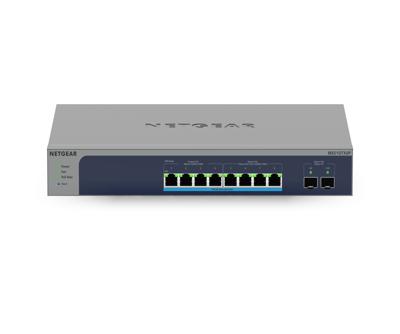 Netgear MS510TXUP netwerk-switch Managed L2/L3/L4 10G Ethernet (100/1000/10000) Power over Ethernet (PoE) Grijs, Blauw Netgear MS510TXUP netwerk-switch Managed L2/L3/L4 10G Ethernet (100/1000/10000) Power over Ethernet (PoE) Grijs, Blauw