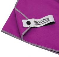 TravelSafe reishanddoek 120 x 60 cm polyester paars
