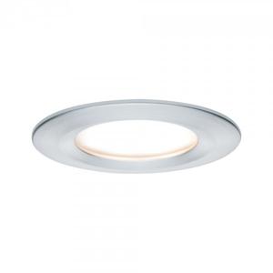 Paulmann Nova Inbouwlamp voor badkamer LED Energielabel: G (A - G) LED 6 W IP44 Aluminium (gedraaid)