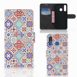 Huawei P30 Lite (2020) Bookcase Tiles Color