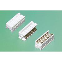 Molex 903273356 Female header (standaard) Totaal aantal polen: 6 Rastermaat: 1.27 mm Inhoud: 1 stuk(s) Tape on Full reel