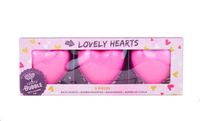 Treets Geschenkverpakking bruisbal hearts (3 st)