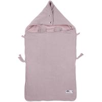 Meyco gebreide autostoel voetenzak Knit basic lilac