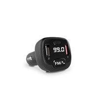 Energy Sistem Car FM Talk FM-zender voor de auto (bluetooth, microSD, USB, MP3, spraakassistent, handsfree), zwart