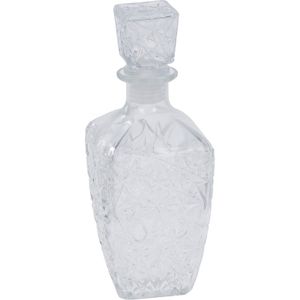 Glazen whisky/water karaf 900 ml/9,5 x 25 cm kristal