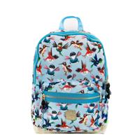 Pick & Pack Birds Backpack M dusty blue Kindertas