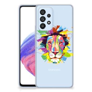 Samsung Galaxy A53 5G Telefoonhoesje met Naam Lion Color