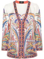 ETRO Jack met bloemenprint - Beige