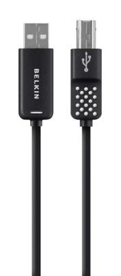 Belkin 3.2m USB A/USB B Kabel - Zwart