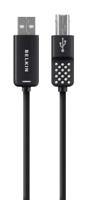 Belkin 3.2m USB A/USB B Kabel - Zwart