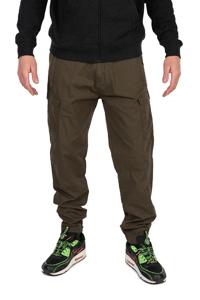 Fox Collection Lightweight Cargo Trouser Green & Black X-Large